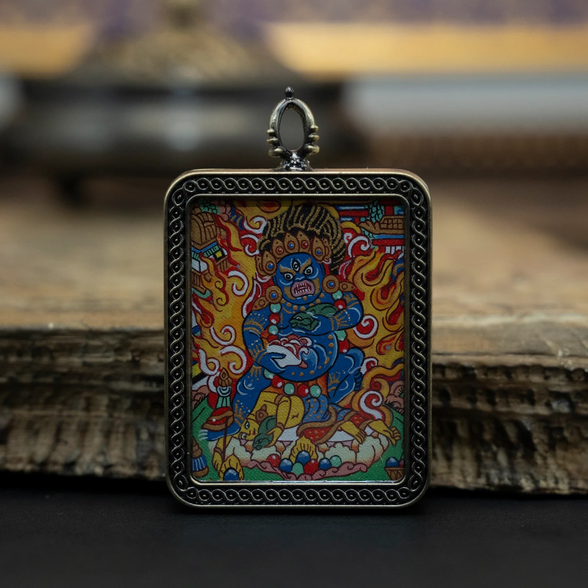 黑財神 全身造像 30mmX40mm