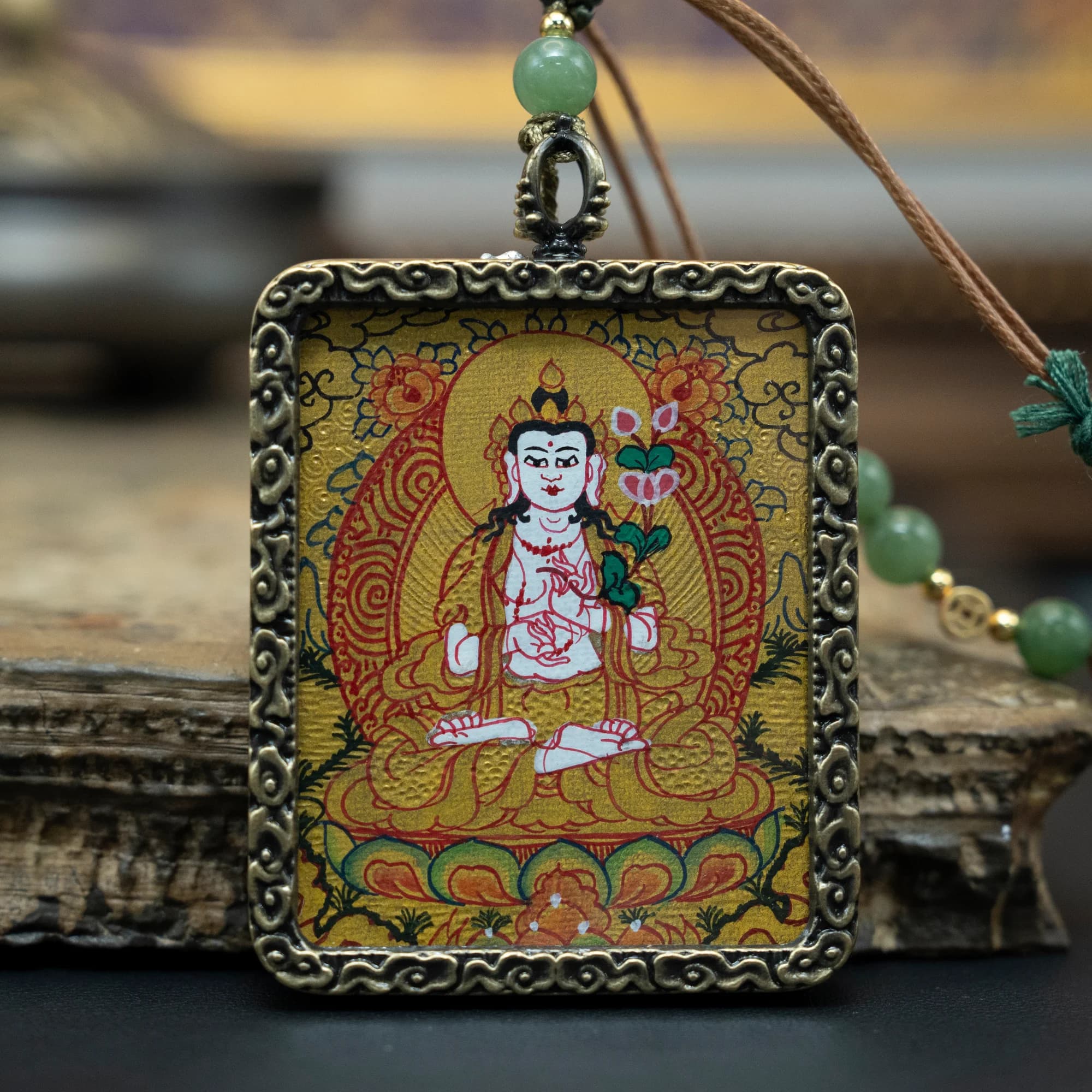 大勢至菩薩 40mmX50mm