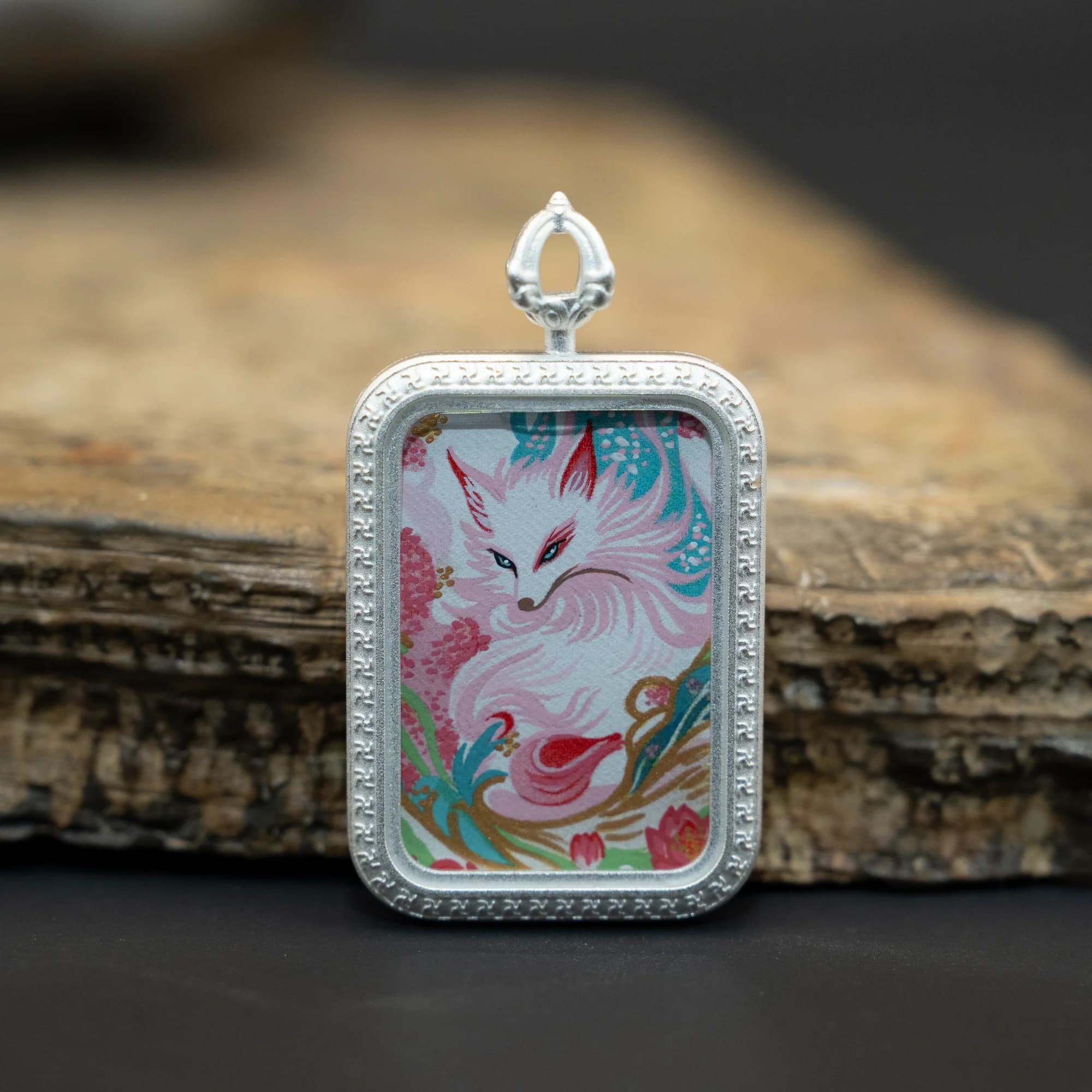 九尾狐仙 半身造像(2) 20mmX30mm